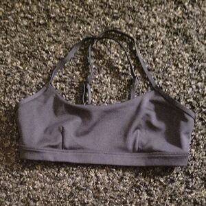 ALO Yoga Charcoal Sports Bra